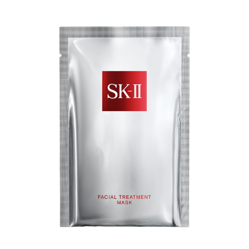 SK-II Facial Treatment Mask: Skin care sheet serum mask for dullness, dryness, and uneven skin tone