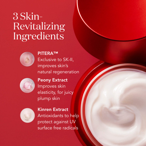 SKINPOWER Advanced Airy Cream from SK-II melts into skin to reduce fine lines & signs of aging. Perfect for oily skin slide3
